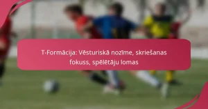 T-Formācija: Vēsturiskā nozīme, skriešanas fokuss, spēlētāju lomas
