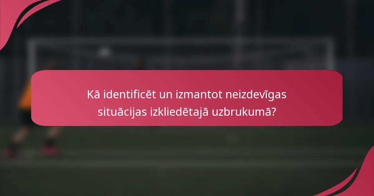 Kā identificēt un izmantot neizdevīgas situācijas izkliedētajā uzbrukumā?