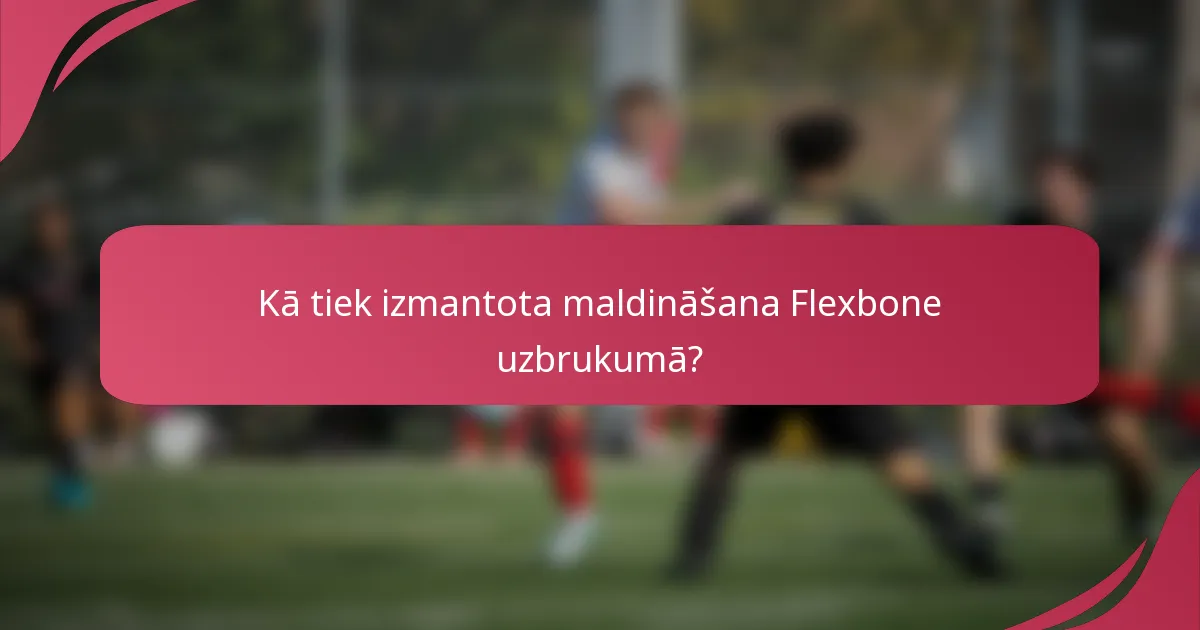 Kā tiek izmantota maldināšana Flexbone uzbrukumā?